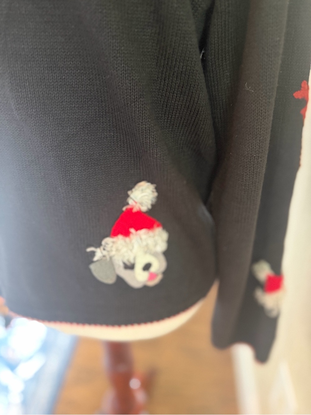 Michael Simon New York Christmas Dog
Puppy Cardigan Vintage size M - Picture 8 of 12